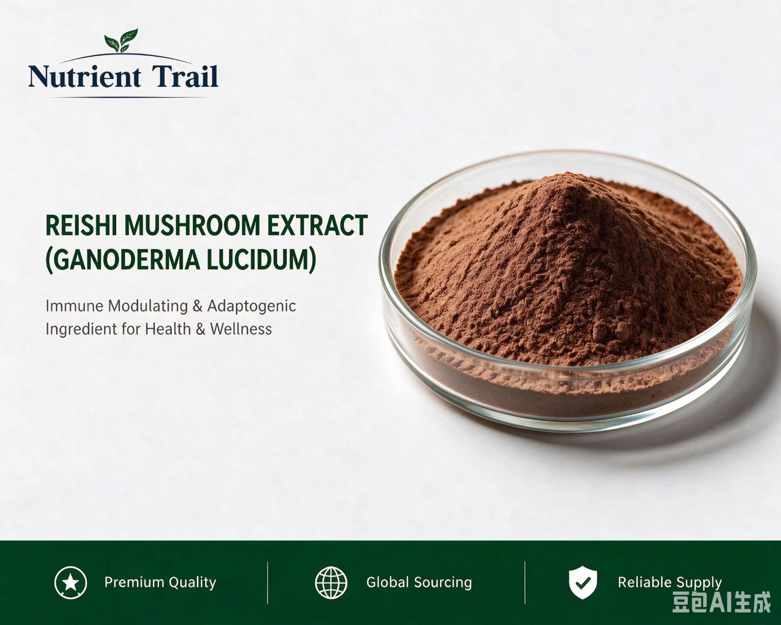 Reishi Mushroom Extract (Ganoderma lucidum)
