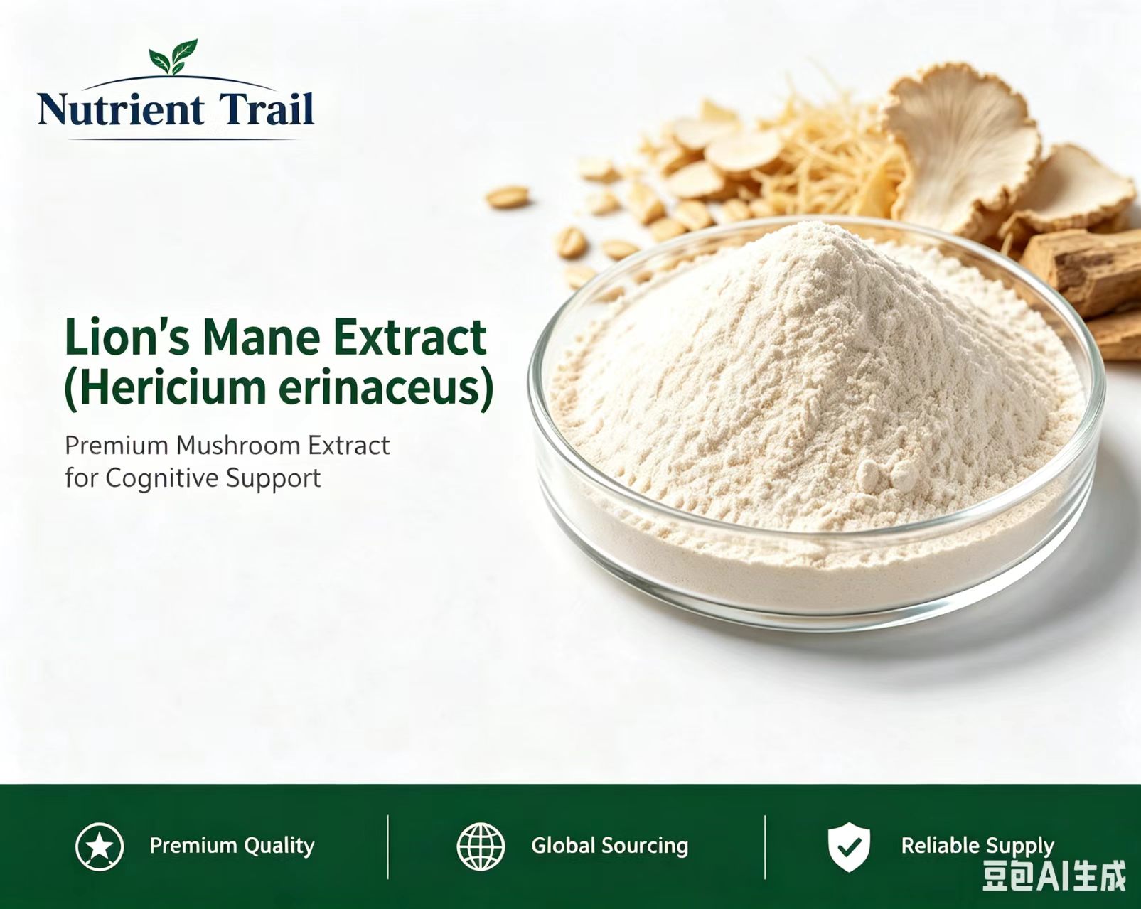 Lion&rsquo;s Mane Extract (Hericium erinaceus)
