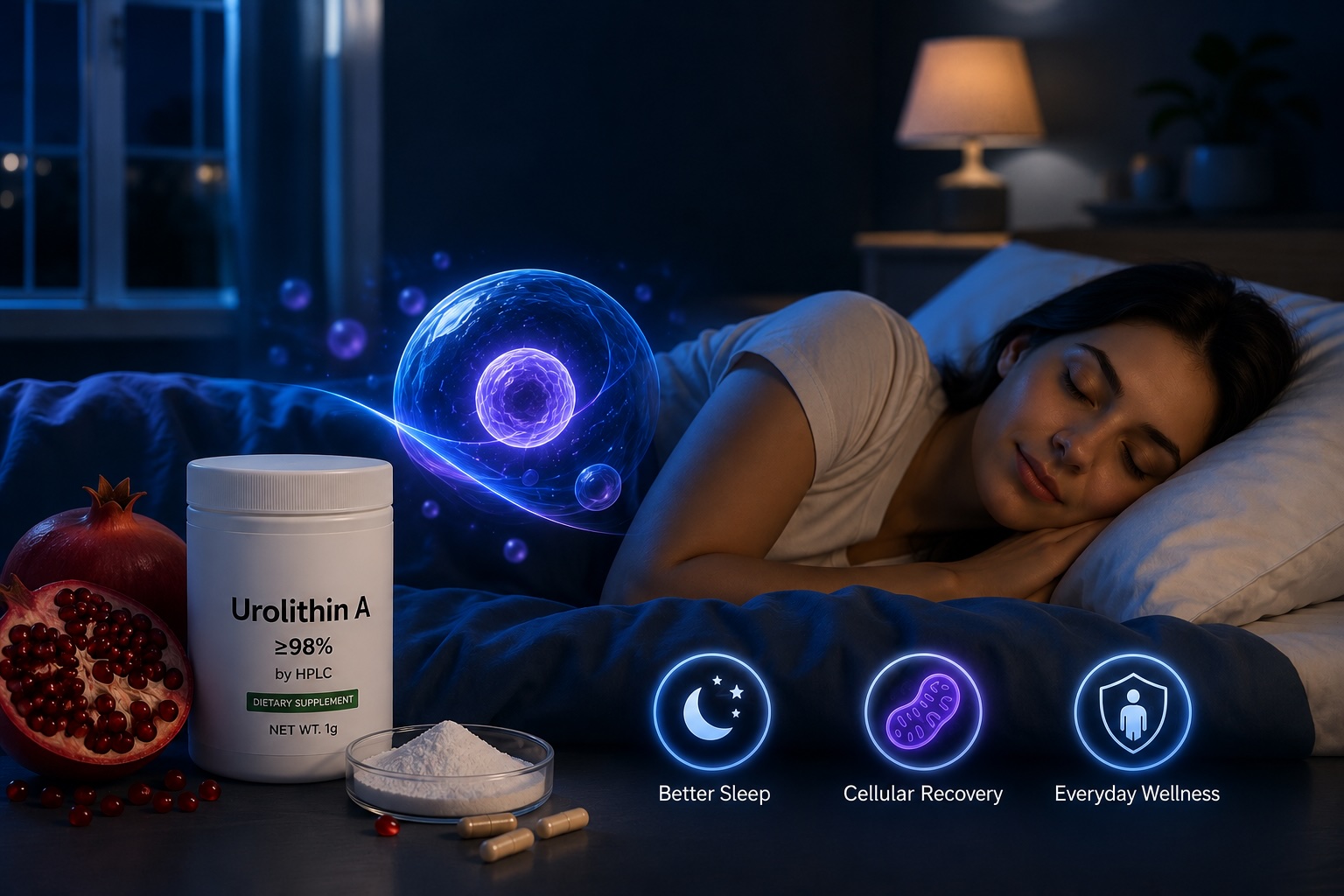 Urolithin A: The Premium Ingredient Redefining Sleep & Cellular Recovery